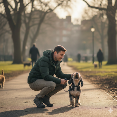 StressedCockerpooBeingStrokedSmall